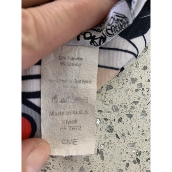 Funk Factory Diva Comic Dress Black/White/Red -Fit & Flare -Bell Sleeves YOUTH - Picture 7 of 8